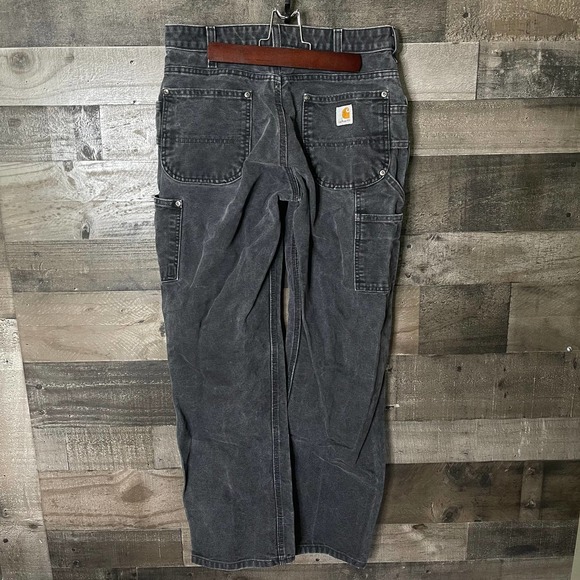 SOLD Carhartt Double Front Dungaree Pants 32X32 - Picture 4 of 6
